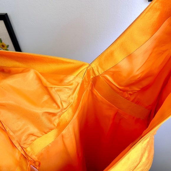 Vintage NWT Simon Chang 100% Silk Cocktail Dress 90s Y2K - Picture 9 of 15